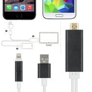 FST High-Speed HDMI Cable, 64Ft MHL to HDMI 1080p HDTv Adapter Cable for iPhone 5S 5 SE 6 Plus 6S Plus iPad Air... N15