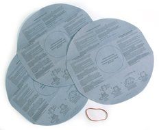 Multi-Fit Wet Dry Vac Filters VF2002 Dry Vacuum Filter (3 Shop Vacuum Cleaner Filters With Retaining Band) Dry... N2