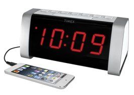 Timex T235BY AM/FM Dual Alarm Clock Radio - Black N2