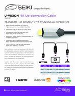 Seiki SU4KC1 U-Vision Up Converting Cable N2