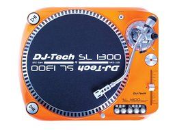 Dj Tech SL1300MK6USB-ORA Direct Drive DJ Turntable, Orange N2