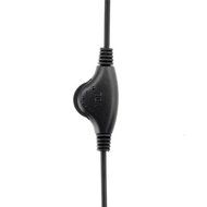 Foxnovo&reg;1M 3.5mm Male to Female Stereo Headphone Audio Extension Cable Cord with Volume Control (Black) N2