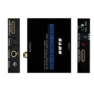 ZAMO HDMI Audio Extractor Support Ultra HD | 4K X 2K with Toslink Optica+Coaxial+3.5mm+ RCA R/L Audio Output Converter...