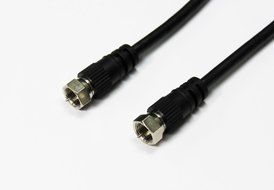 Ultra Cables 3-Pack, RG6 Coaxial Cable in Black 5 Feet N2