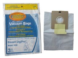 9 (3 Pkgs) Type 32115 Bissell Digi-Pro Allergy Vacuum Cleaner Bags 6900 Series. Also substitute for LG Samsung... N3