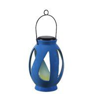 Kenroy Home 60525BLU Leaves Solar Lantern, Blue by Kenroy Home