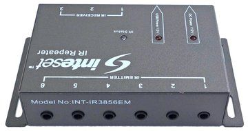 Inteset IR Remote Control Repeater - Extender - Emitter to Control up to 8 Hidden A/V Devices like Cable Boxes... N3