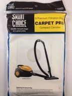 Carpet Pro &amp; Fuller Brush Canister Model CPCC1 Vacuum Bags 6 Pk Part # CC-6