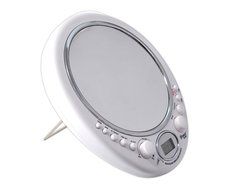 Pyle Home PSR9 Water Resistant Clock Radio - Anti Fog Mirror N2