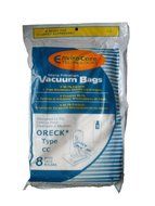 Oreck CCPK8DW Type CC Upright Vacuum Bags, XL (16 Bags)