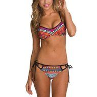 HOT Sale!Women&#039;s Bikini Set,Canserin Bandeau Push-Up Padded Swimsuit N6