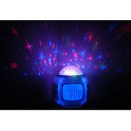 Momberoo Music Starry Star Sky Digital Led Projection Alarm Clock Calendar Thermometer N5