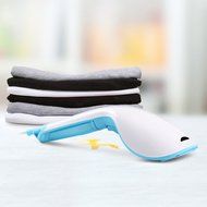 iGarden Handheld Steamer,Mini Garment Fabric Vapor Clothing Steamer for Home and Travel,includ clean brush &amp; Light N13