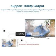 Docooler&reg; Wire TV Dongle HDMI Cable to HDTV Cable TV Stick Anycast i7 1080P Airplay Mirroring Cast for iPhone5... N4