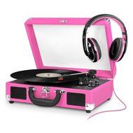 Innovative Technology Limited Edition Nostalgic 3-Speed Vintage Bluetooth Capability Turntable with Built-In Stereo... N2