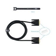 DVI Cable, ICZI DVI Male to DVI Male Cable Gold Plated Single Link (24+1 Pin) Digital Video Monitor Cable - 6... N2