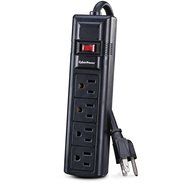 CyberPower CSB404MP6 Surge Protector 4-Outlets 4-Ft Cord 600 Joules, 6 Pack N2