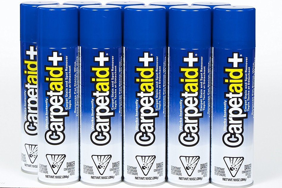 10 Oz. CarpetAid+ Carpet Stain Remover - (2 Cans) N2