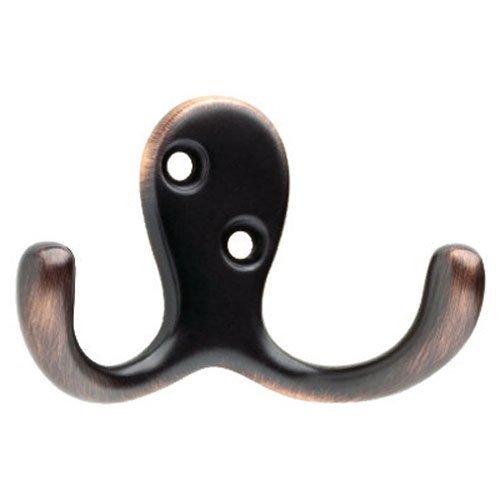 BRAINERD/LIBERTY HDW 139606 2PK BRZ Double Robe Hook by BRAINERD/LIBERTY HDW