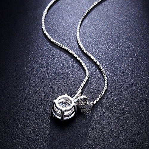 Fashion Womens Jewelry Charm Crystal Zircon Pendant Chain Statement Bid Necklace N3