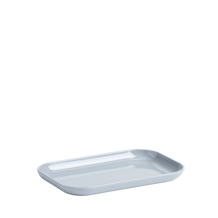 Ole Jensen Rectangular Plate, 11 by 8-Inch, Grey