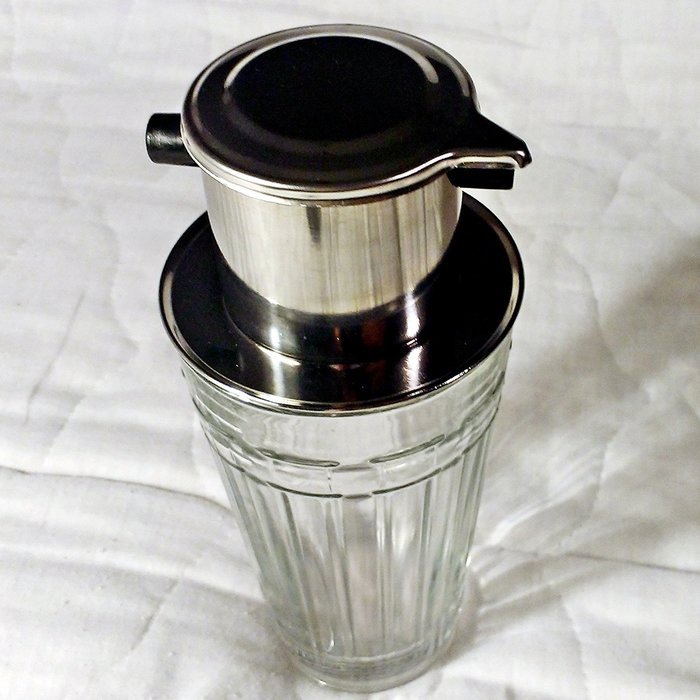 Vietnamese Coffee Filter Set, Slow Drip Infuser, Single Serving, Stainless Steel N2