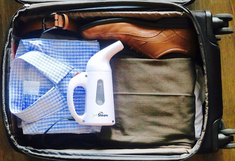 Garment Steamer - JetSteam (TM) Portable Clothes and Fabric Steamer &ndash; Handheld Design Makes Perfect Travel Companion... N5