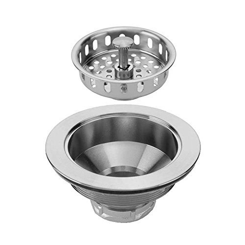Jaclo 2806-PCH Duo Strainer for Kitchen Sinks, Polished Chrome by Jaclo
