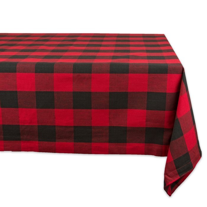 DII Christmas Holiday Holly Jolly Plaid Napkin, Set of 6 N76