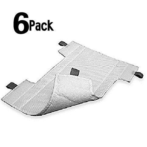 6Pack Dust-Away Micro-fiber Hv300 Series Pads kit for Shark Dust-away, Rotator, Navigator Lift-away Pro Vacuum...