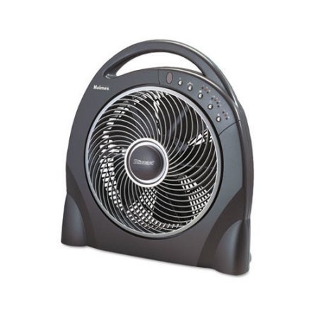 Contemporary Style 12" Oscillating Fan with Remote Control