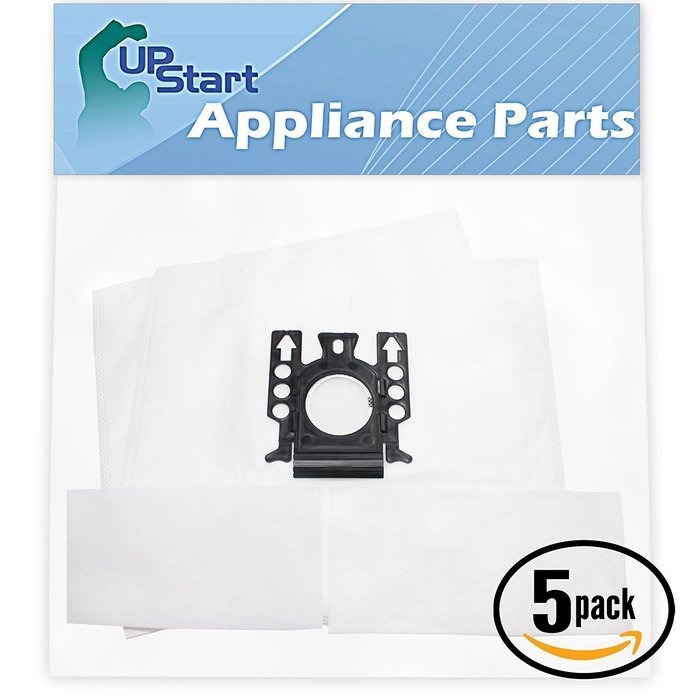 10 Replacement Miele S324i Vacuum Bags with 10 Micro Filters - Compatible Miele Type FJM Vacuum Bags (5-Pack,...