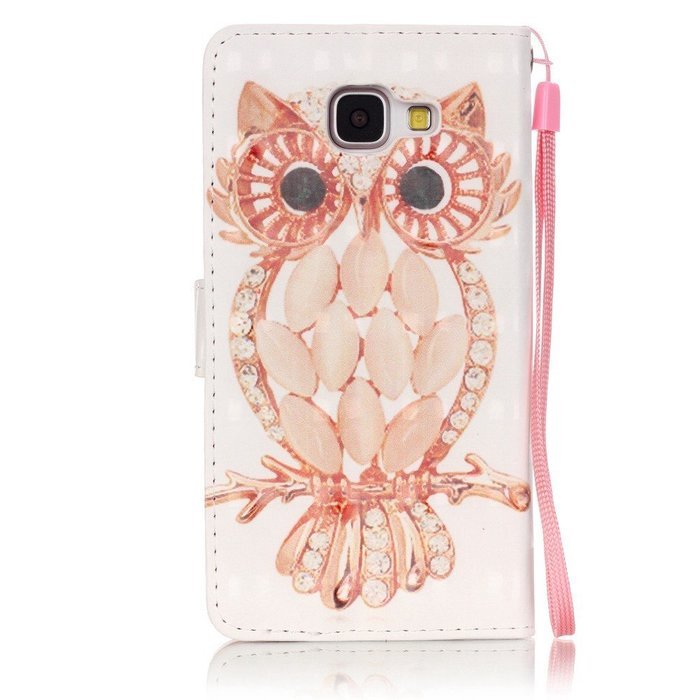 Galaxy A5 2016 Case,ikasus Shiny Glitter Diamond Colorful Art Painting PU Leather Flip Wallet Pouch Stand Credit... N13