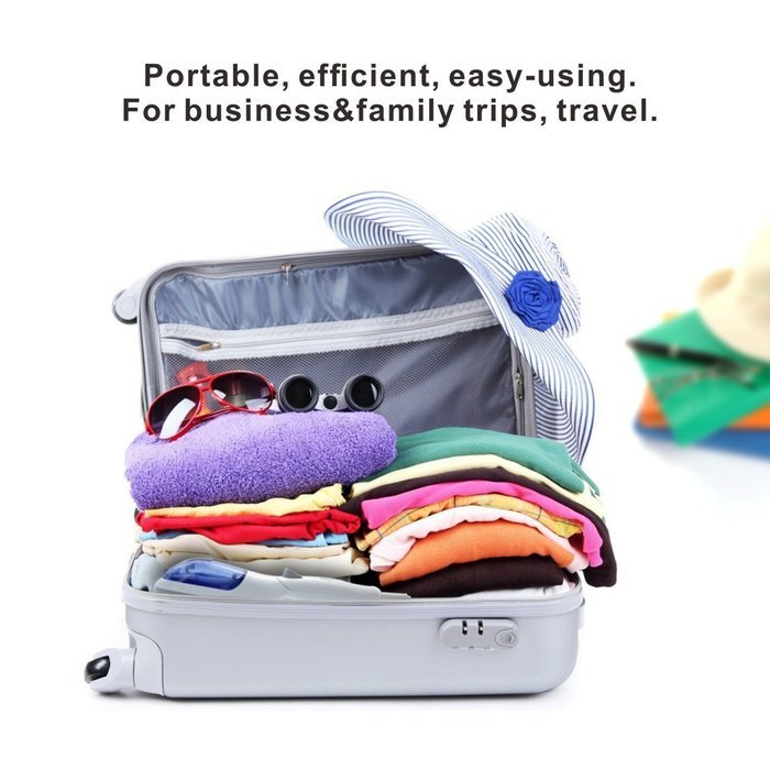 Fanme Steamer Brush Laundry Clothes Suit Electric Steamer Portable Travel Handheld Fabric Wrinkles Iron Heated... N8