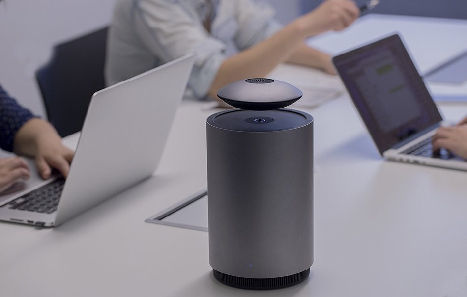 Mars by Crazybaby &ndash; World&rsquo;s Only Auto Levitating Speaker with Subwoofer, Black N4