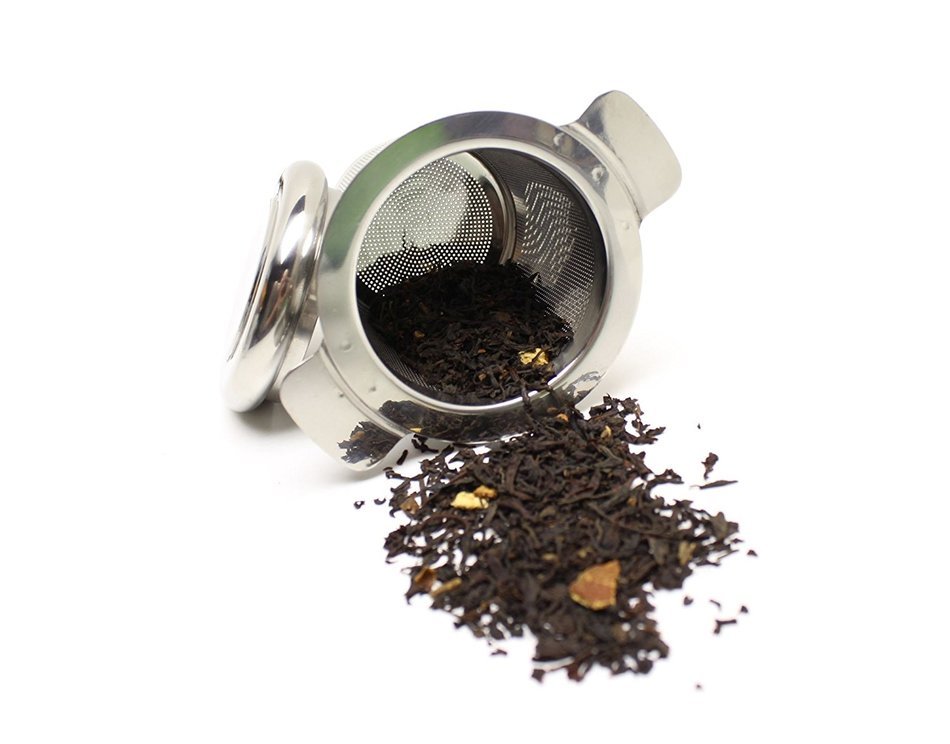 Teavli In-Mug Tea Infuser | Extra-Fine Stainless Steel Mesh Tea Infuser, Perfect Loose-Leaf Tea Infuser for Brewing...