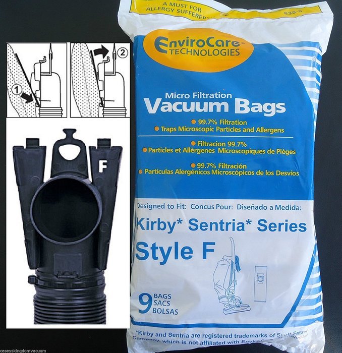 Kirby F Style Vacuum Bags N2