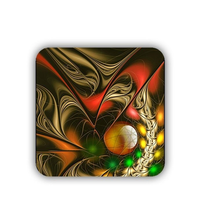 Generic Cup Coaster Creative Design Dream Catcher Mdf Material