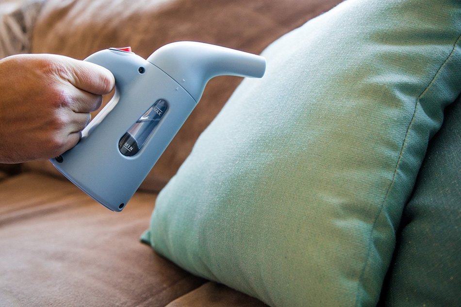 Fabric Steamer by geeWOW - Portable Handheld Garment & Clothing Steam Iron - Mini Travel Iron for Home or Travel... N9