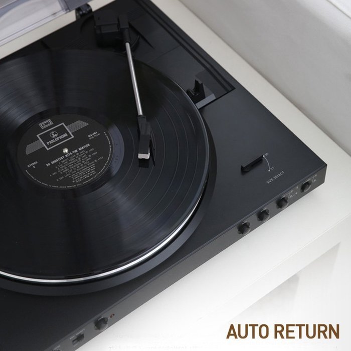 INKEL Sherwood PM-9907U 2 Speed Automatic USB LP Turntable AC220V N2