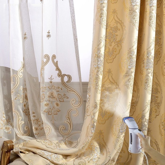 Portable Fabric Steam Cleaner Mini Travel Garment Steamer with Zipper Waterproof Travel Pouch N7