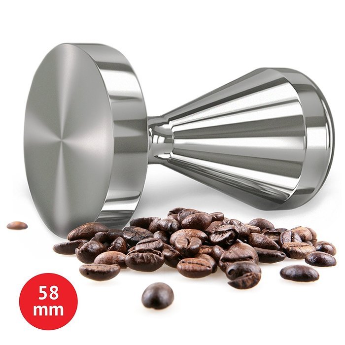 Luvao Espresso Coffee Tamper, Highest Quality Stainless Steel, American Convex Base, 58mm N2