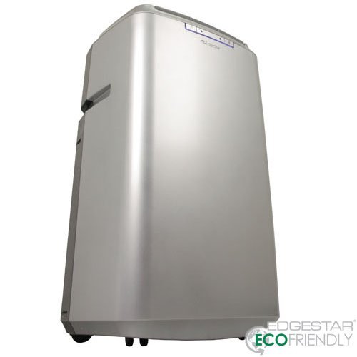 EdgeStar Server Room 14,000 BTU Dual Hose Portable Air Conditioner With Pump - Silver N4