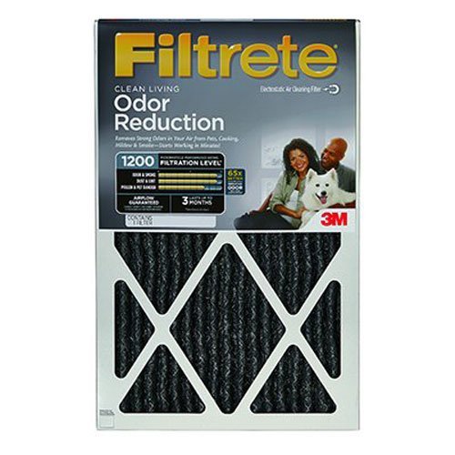 3M COMPANY HOME01-4 16x25x1Odor Reducing Filter