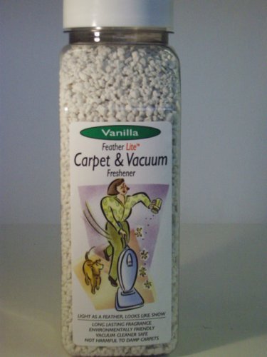 Vanilla Concentrated Carpet and Vacuum Fragrance Granules by FeatherLite