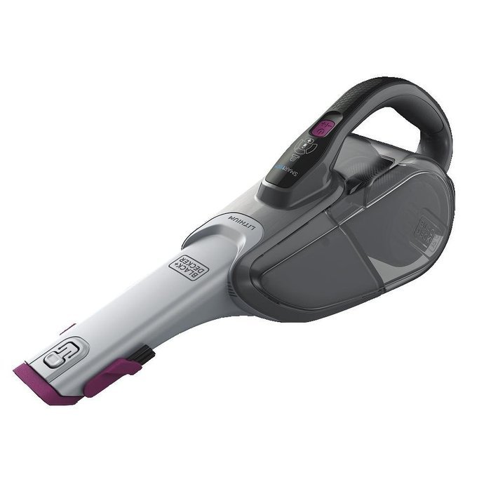 Black & Decker HHVJ315JMF71 Smartech 1.5Ah Cordless Lithium Hand Vacuum, Titanium N2