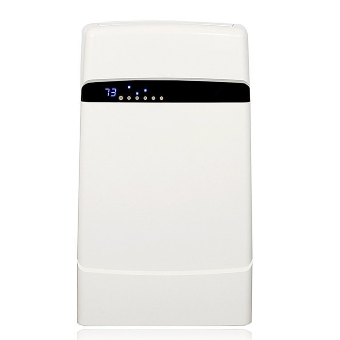 Whynter 12,000 BTU Dual Hose Portable Air Conditioner with Heater, Frost White (ARC-12SDH)