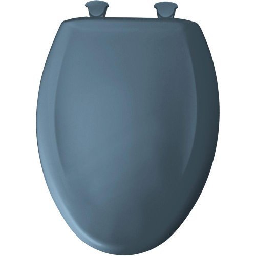Bemia|#Bemis 1200SLOWT 114 Slow Close Sta-Tite Elongated Closed Front Toilet Seat, Denim Blue, by Bemis