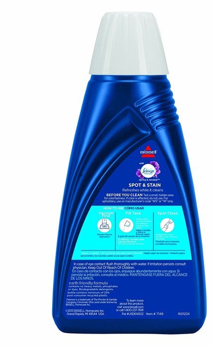 BISSELL Spot & Stain with Febreze Freshness Spring & Renewal Formula, 7149, 32 ounces N2