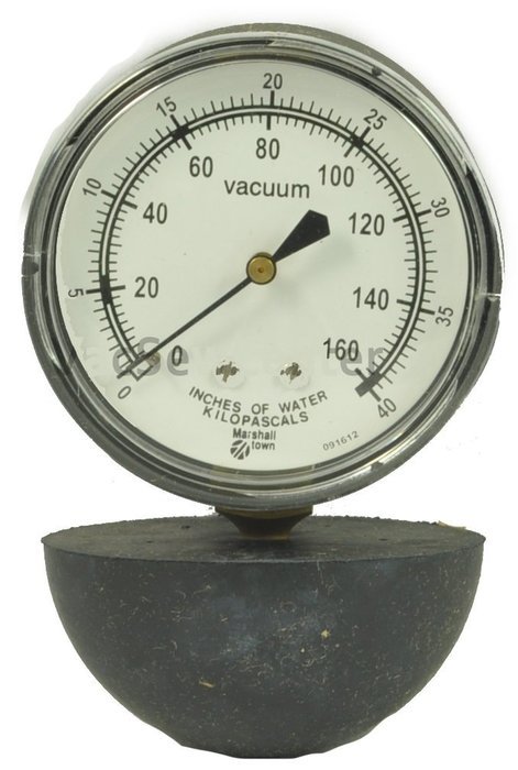 Generic Vacuum Cleaner Suction Gauge, Water Lift Gauge